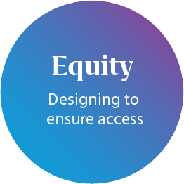 Equity - Designing to ensure access